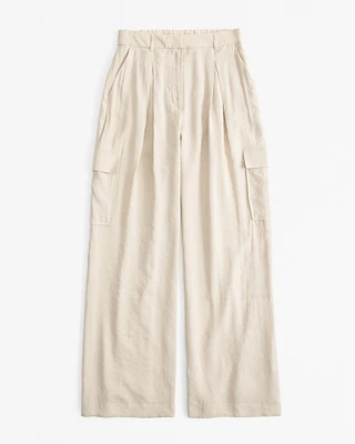 Drapey Tailored Cargo Pant