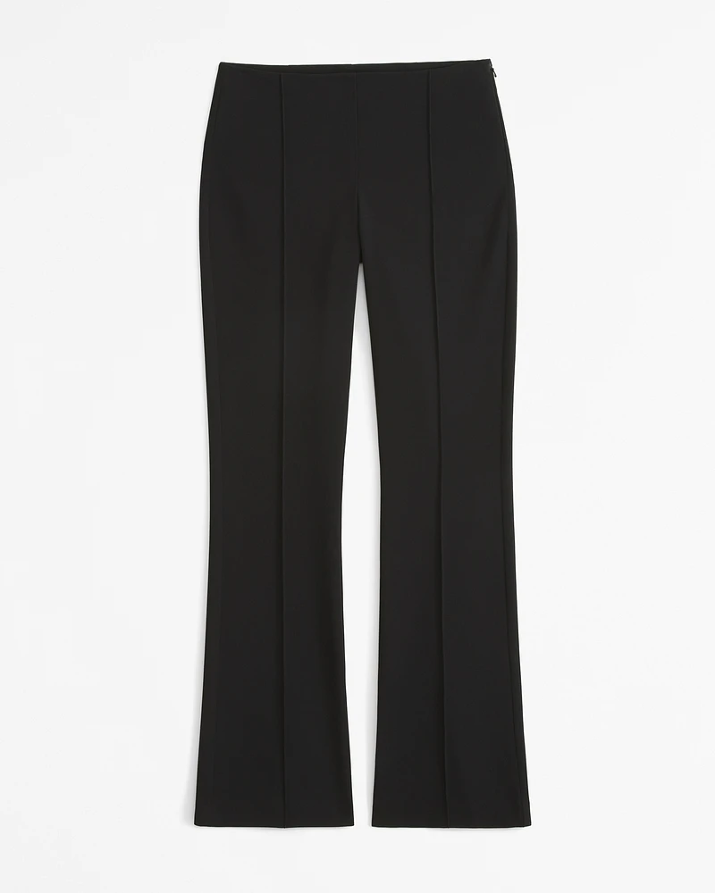 Low Rise Pintuck Tailored Boot Pant