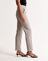 Mid Rise Tailored Ankle Pant