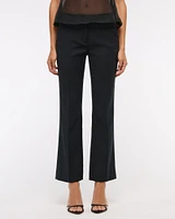 Low Rise Cropped Boot Pant