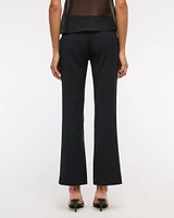 Low Rise Cropped Boot Pant