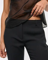 Low Rise Cropped Boot Pant