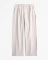 Curve Love A&F Sloane Low Rise Tailored Wide Leg Pant