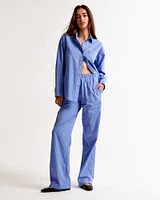 Poplin Pull-On Pant