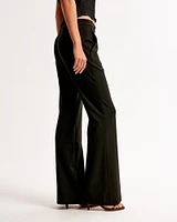 Mini Belt Flare Pant