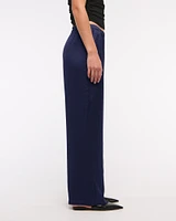 Satin Pull-On Pant