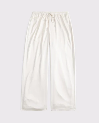 Satin Pull-On Pant