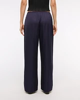 Satin Pull-On Pant