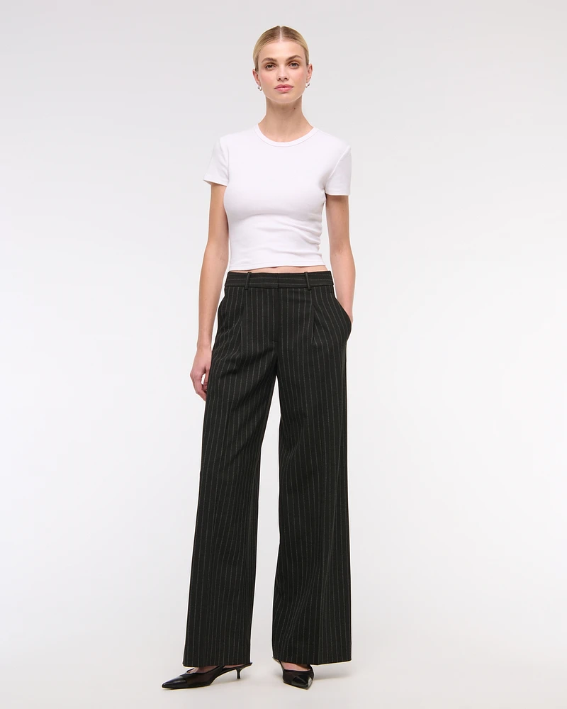 Tailored Wide Leg Pant