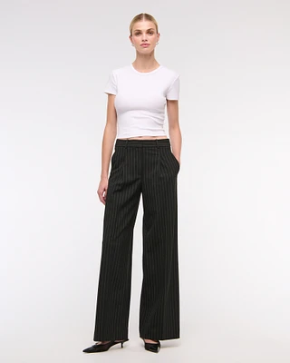 Tailored Wide Leg Pant