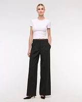 Tailored Wide Leg Pant