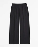 Low Rise Tailored Wide Leg Pant