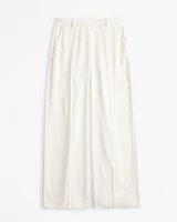 Low Rise Tailored Wide Leg Pant