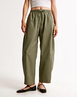 Barrel Leg Pull-On Pant