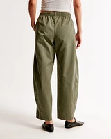 Barrel Leg Pull-On Pant