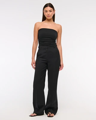 Drapey Tailored Wide Leg Pant
