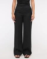 A&F Sloane High Rise Drapey Wide Leg Pant