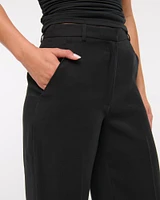 A&F Sloane High Rise Drapey Wide Leg Pant