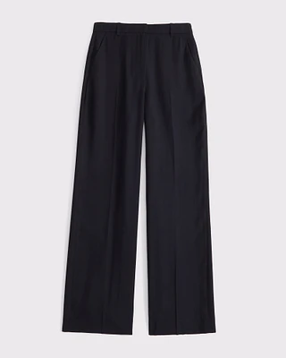 A&F Sloane High Rise Drapey Wide Leg Pant