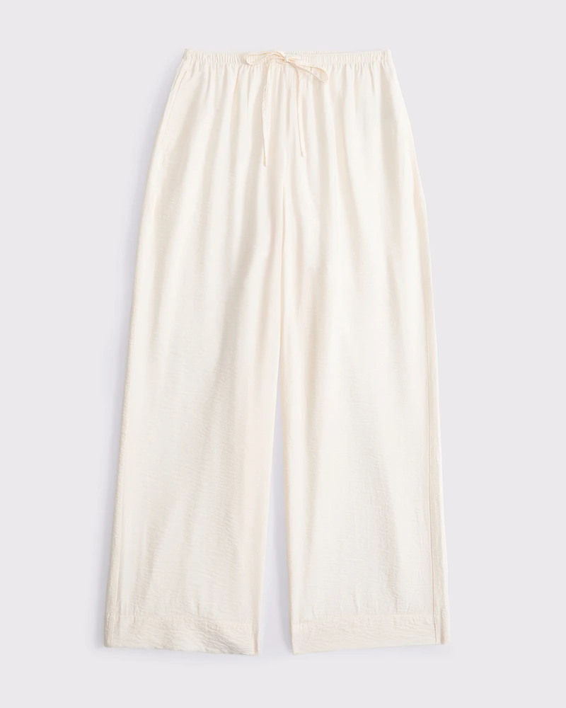 Textured Pull-On Pant
