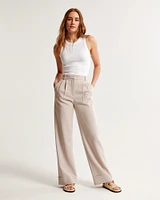 A&F Sloane Tailored Cuffed Pant