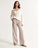 A&F Sloane Tailored Mid Rise Pant