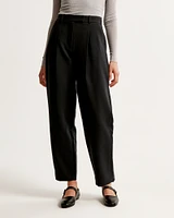 Ankle Grazing Tapered Tailored Pant