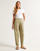 Cotton Taper Ankle Pant