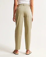 Cotton Taper Ankle Pant