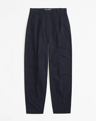 Cotton Taper Ankle Pant