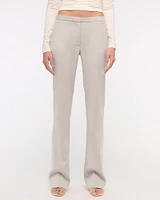 Low Rise Tailored Boot Pant