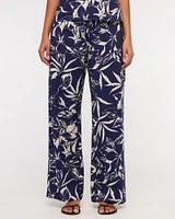 Textured Pull-On Pant