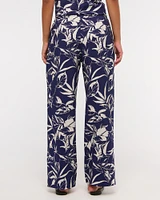 Textured Pull-On Pant
