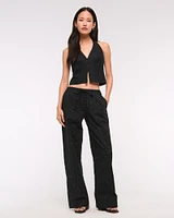 Eyelet Pull-On Pant