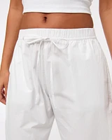 Poplin Barrel Pull-On Pant