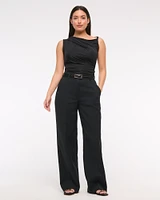 Curve Love Tailored Wide Leg Pant