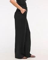 Curve Love Drapey Tailored Wide Leg Pant