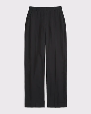 Curve Love Drapey Tailored Wide Leg Pant