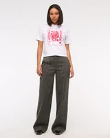 Tailored Wide Leg Pant