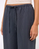 Wide Leg Pull-On Pant