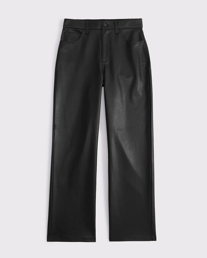 Vegan Suede 90s Relaxed Pant