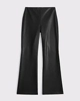 Vegan Leather Boot Trouser