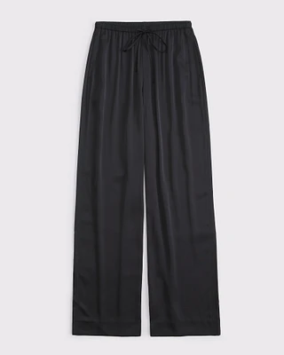 Satin Pull-On Pant