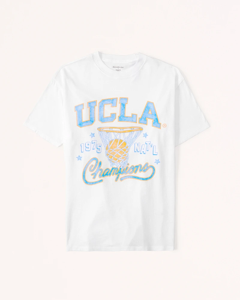 Oversized UCLA College Graphic Tee