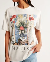 Oversized Matisse Graphic Tee