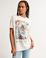 Oversized Matisse Graphic Tee