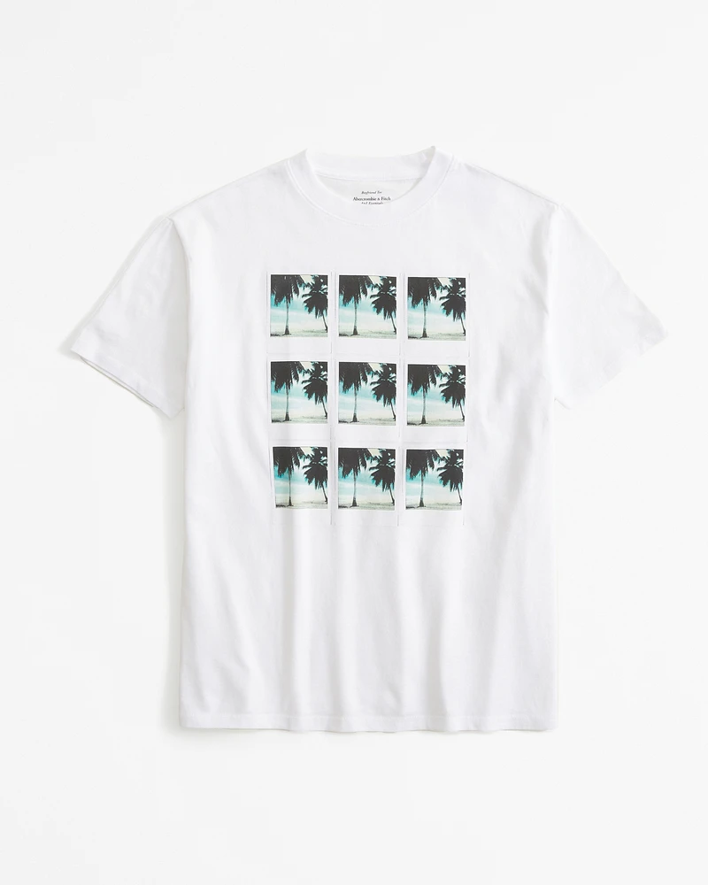 Short-Sleeve Oversized Maripol Graphic Tee