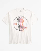 Oversized Olympics Graphic Tee