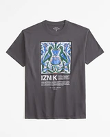 Oversized Iznik Graphic Tee