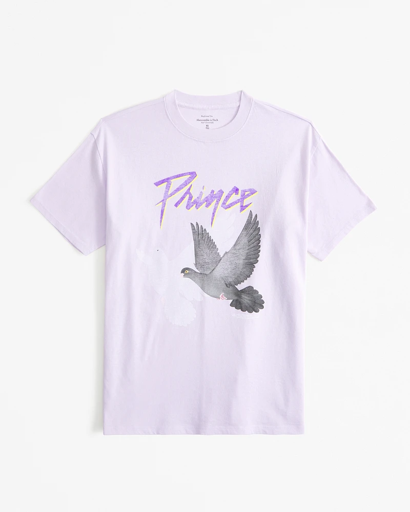 Oversized Prince Graphic Tee